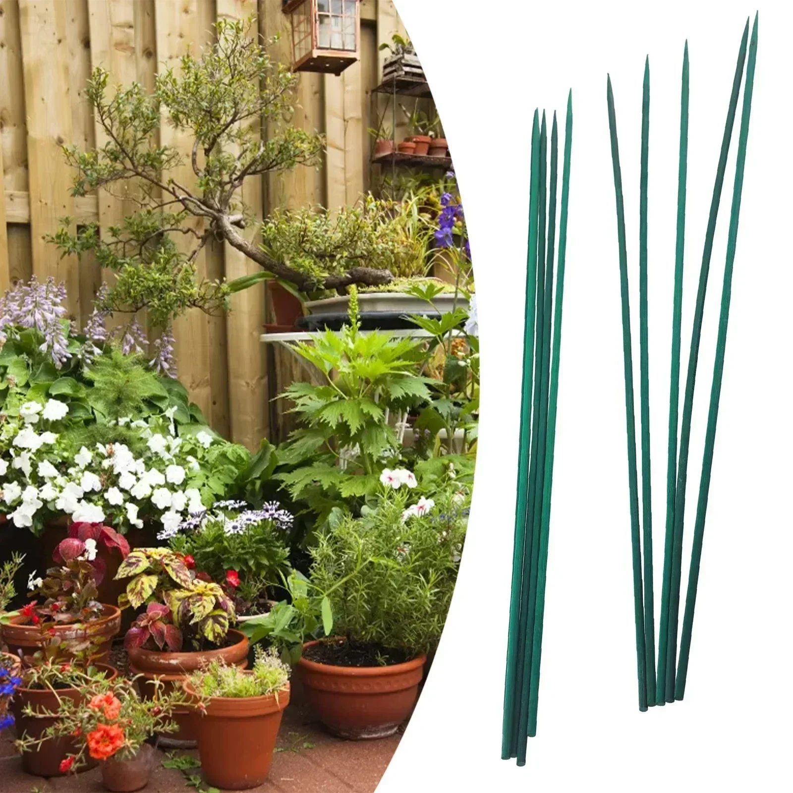 Plant Parent Tools - 10pc 40cm Plant Stake KIT Wood