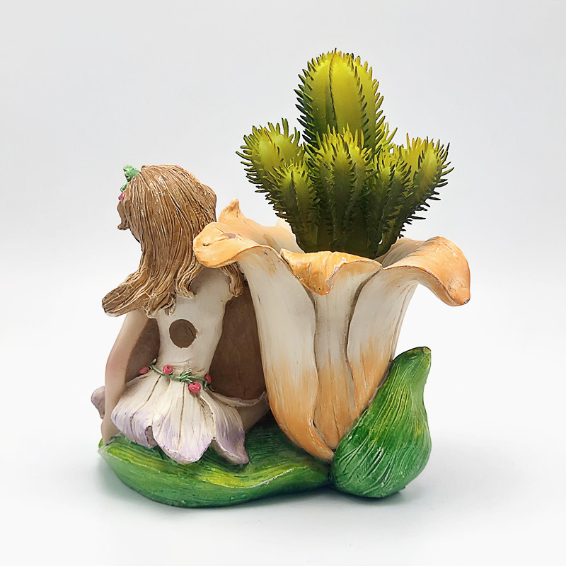 Flower Fairy Vase Cactus Silic - Cactus Mix Pot ulasan dan harga