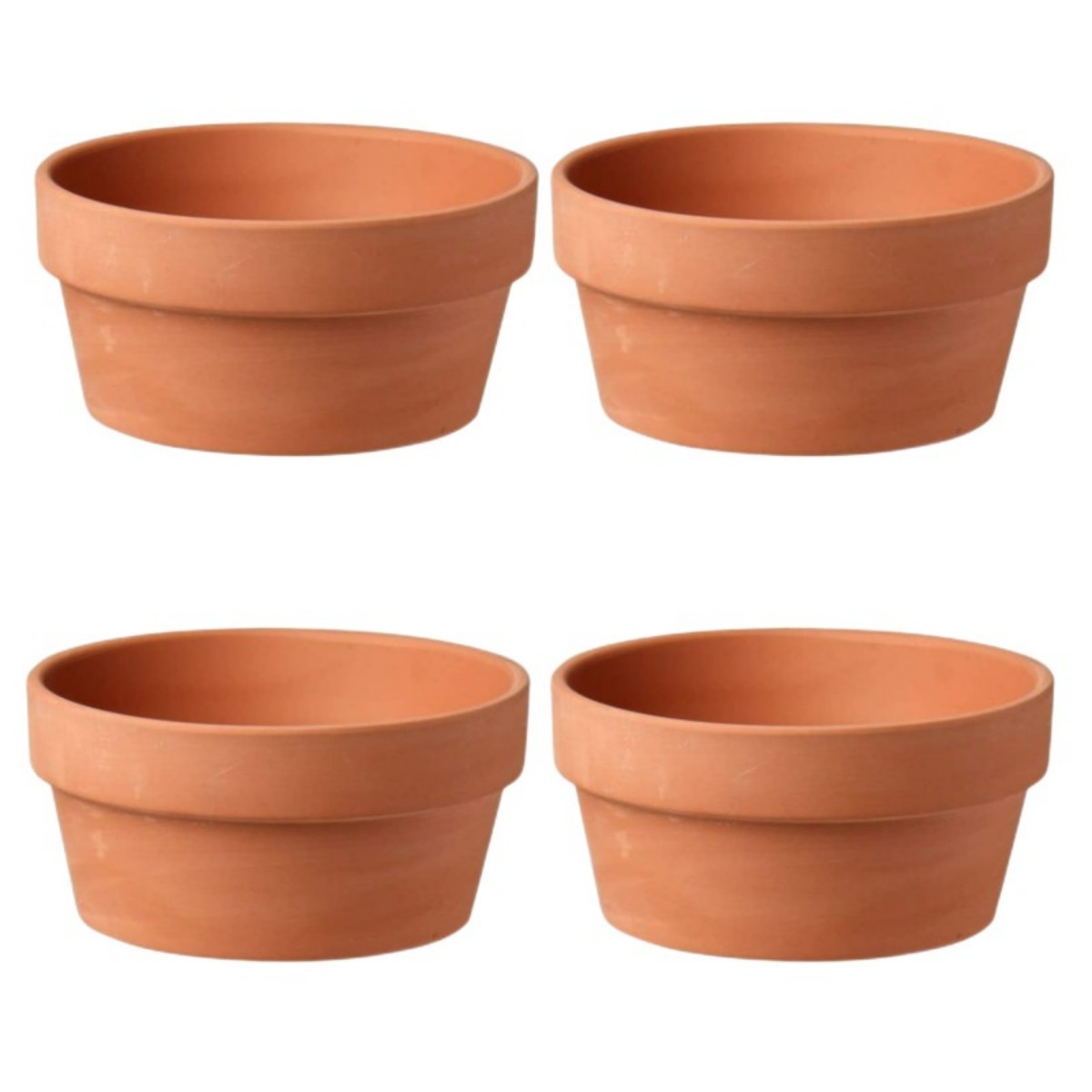 6 PCS Terracotta Buld Pots 3.5 - Cactus Mix Pot ulasan dan harga