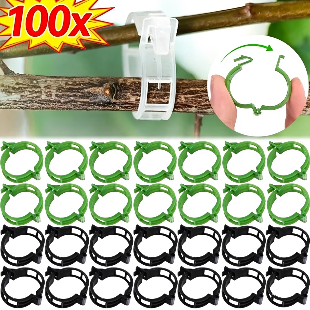 100/10PCS Plant Support Clips  - Plant Parent Tools ulasan dan harga