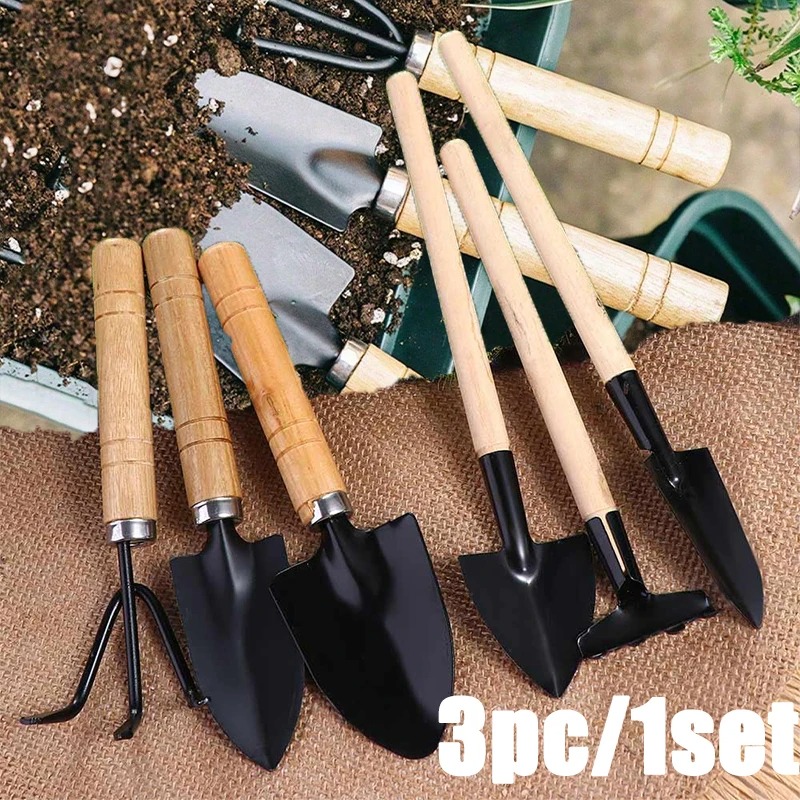 3PC/1Set Mini Gardening Tools  - Plant Parent Tools ulasan dan harga